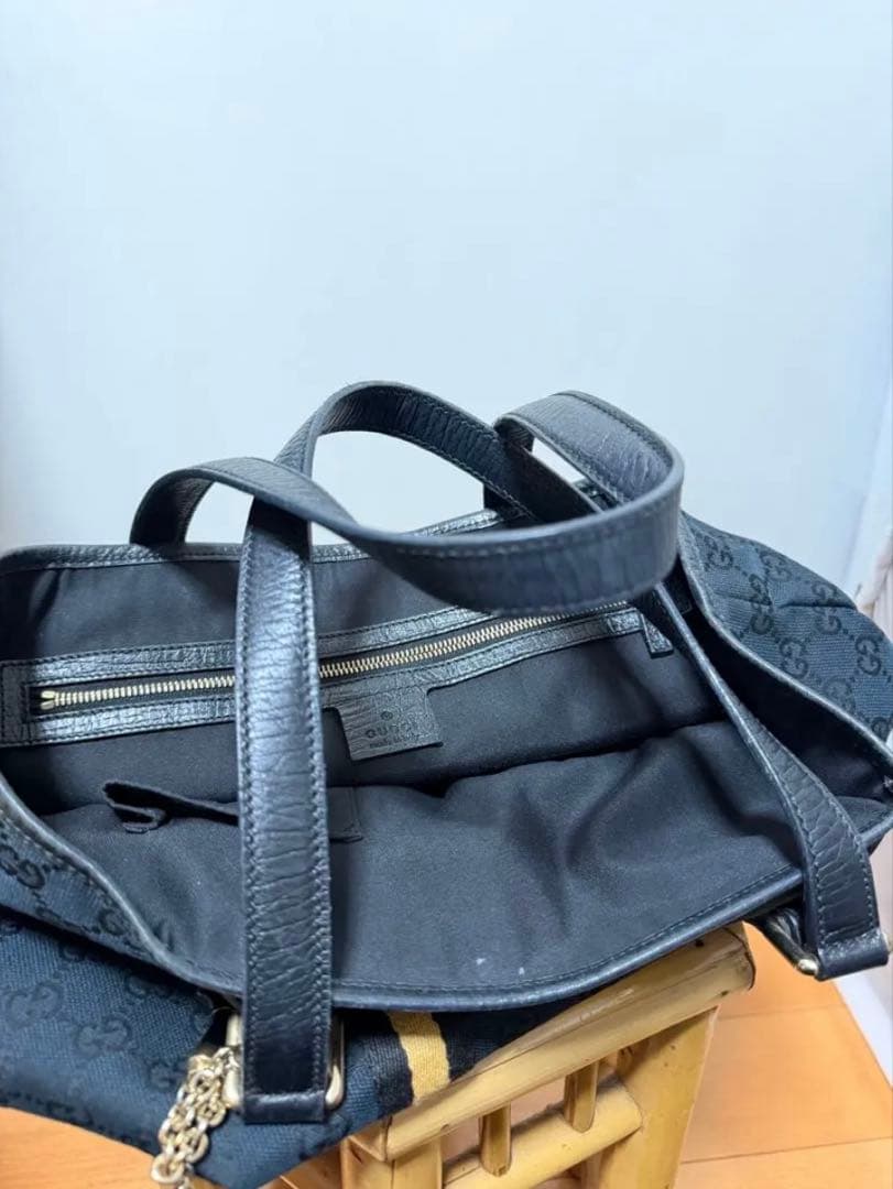 GUCCI GGキャンバス トートバック