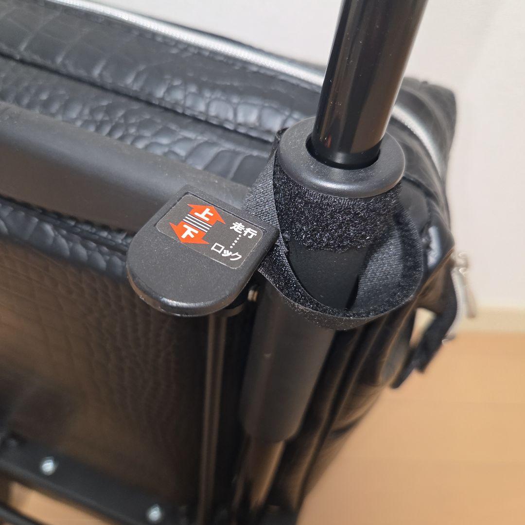 島製作所 ショッピングカート メロディ スムーズKBR クロコダイルBK