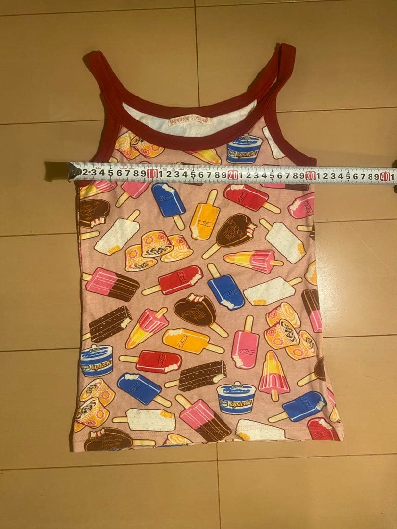 新品　初期　ヒステリックグラマー '90 アイスクリーム　キャミソール　Y2K