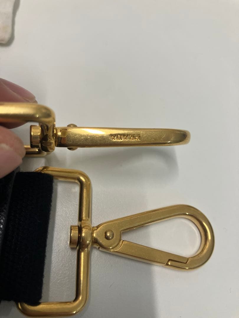プラダ PRADA ショルダーバッグ ストラップ ゴールド金具