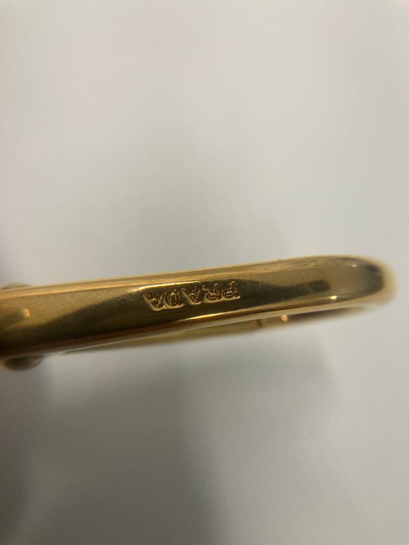 プラダ PRADA ショルダーバッグ ストラップ ゴールド金具