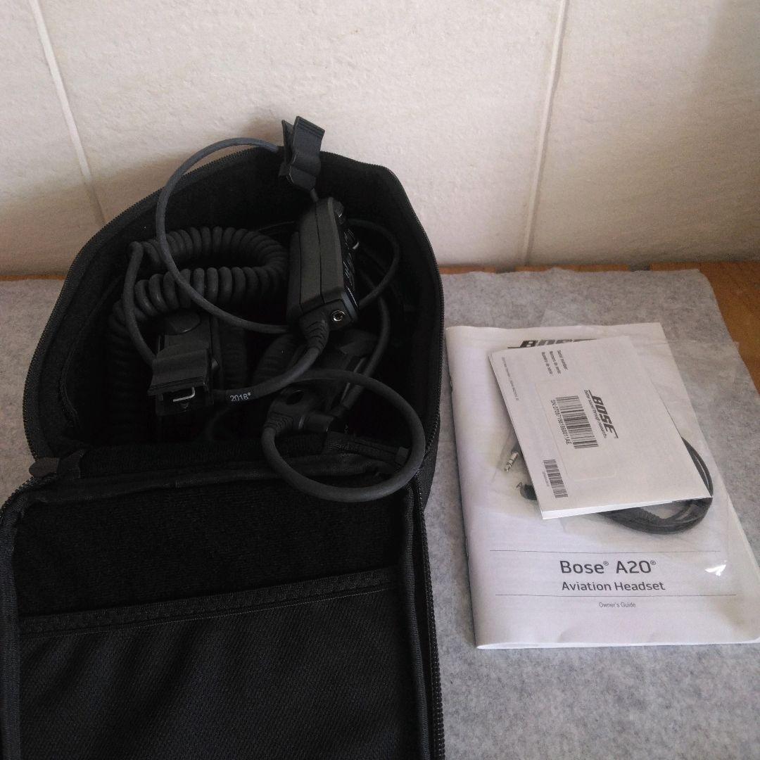 美品♪Bose Aviation Haedset A20 航空機用 ヘッドセット