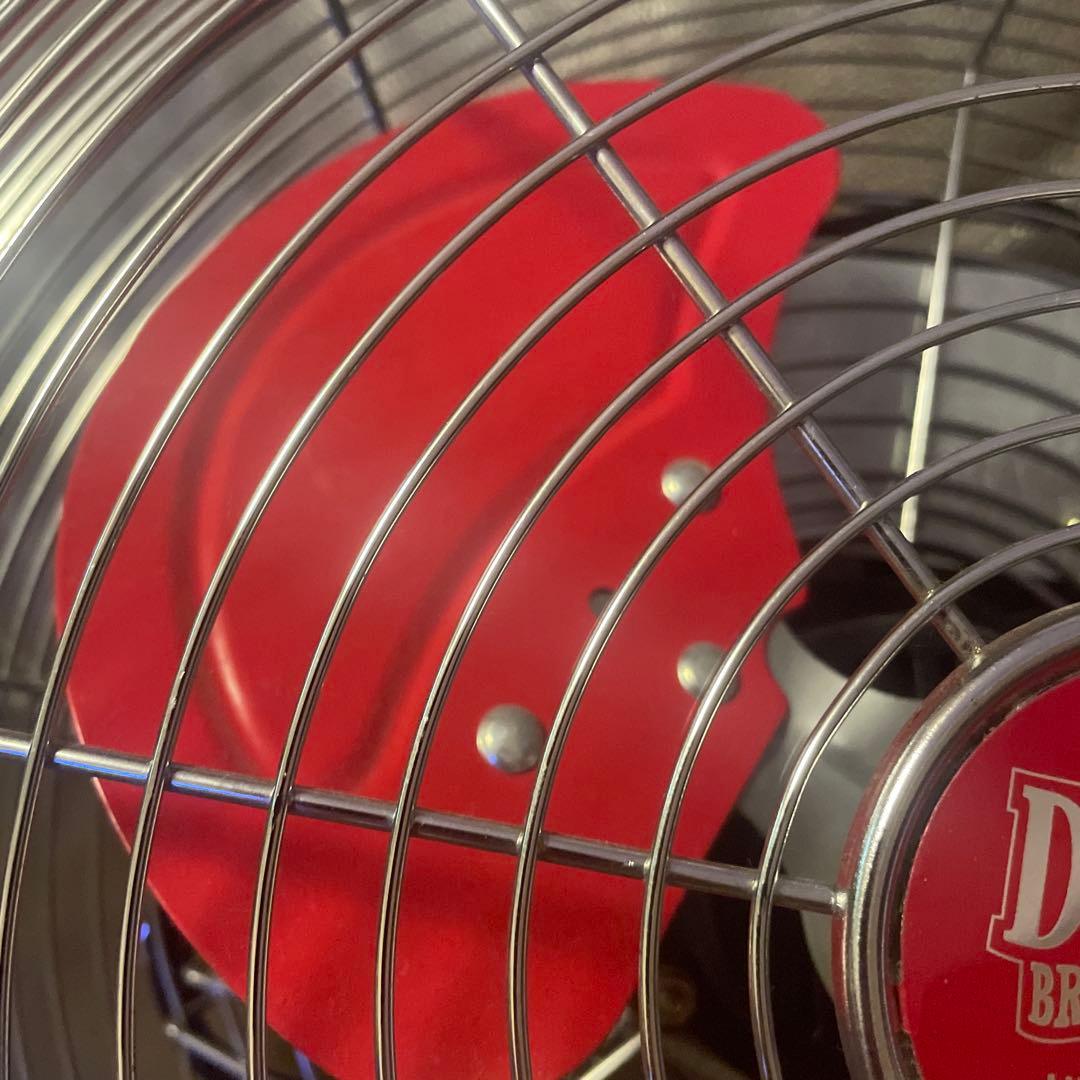 【完動品】幻 DULTON ダルトン ブリーズ　サーキュレーター レッド