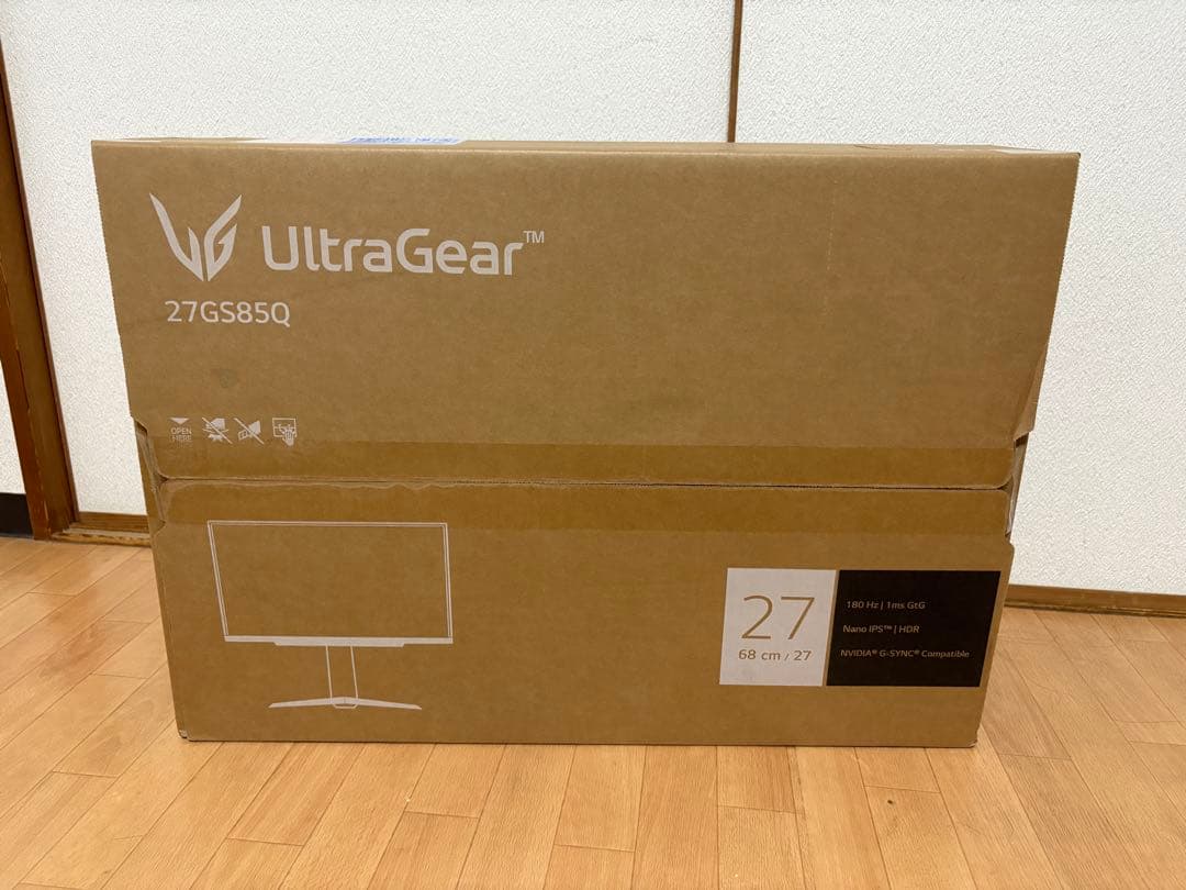 LG UltraGear 27GS85Q ゲーミングモニター 27インチ