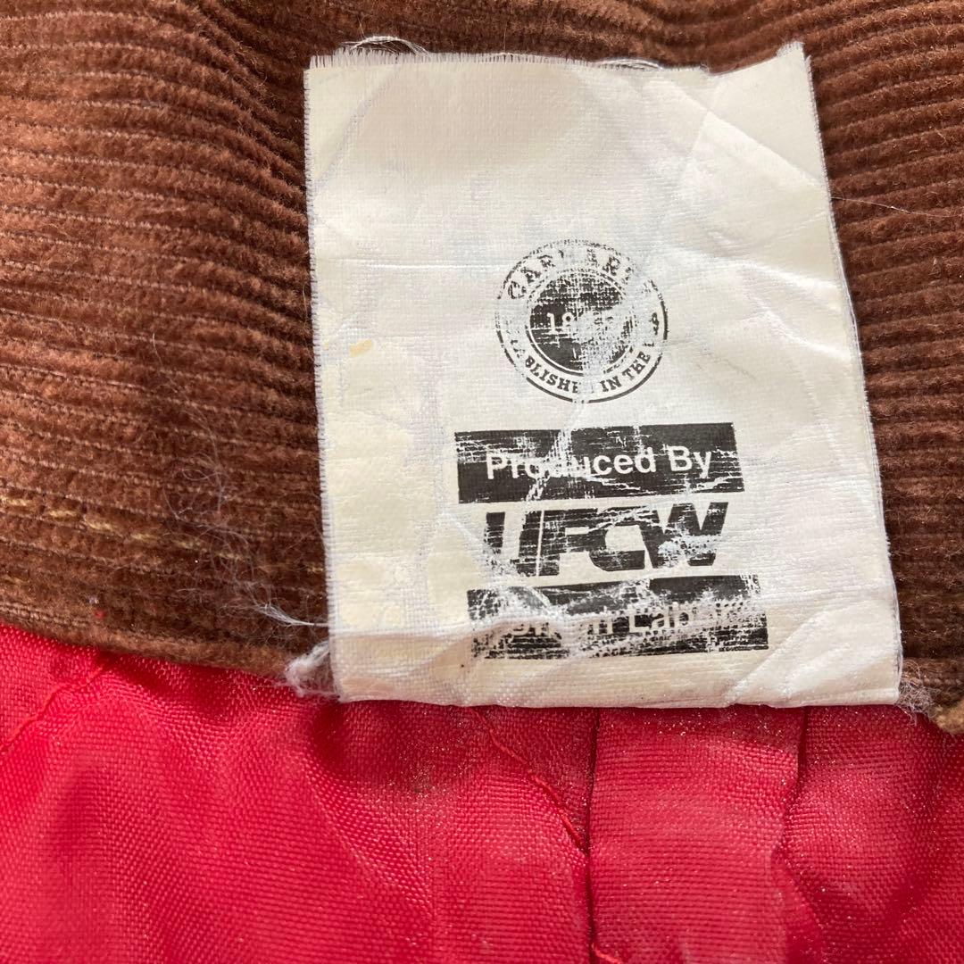 ★USA製★ Carhartt 中綿キルティング　オールインワン　つなぎ