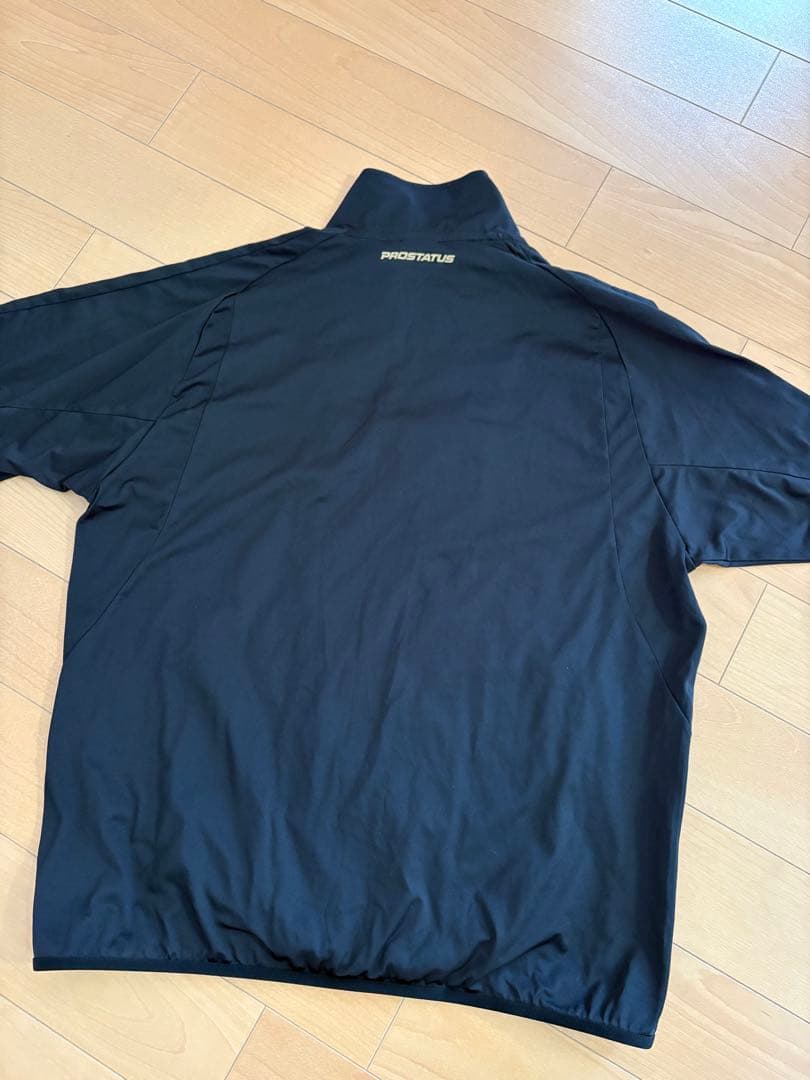 ZETT PROSTATUS ブラック ジャージ上下セット　野球