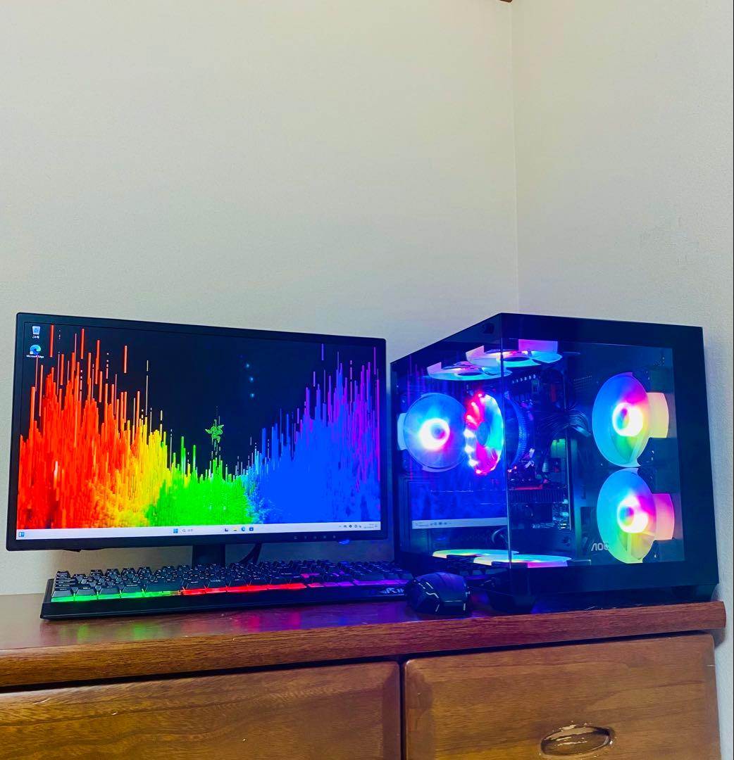 【Ryzen 7 5700X以上！】ゲーミングPCフルセット GTX1050ti