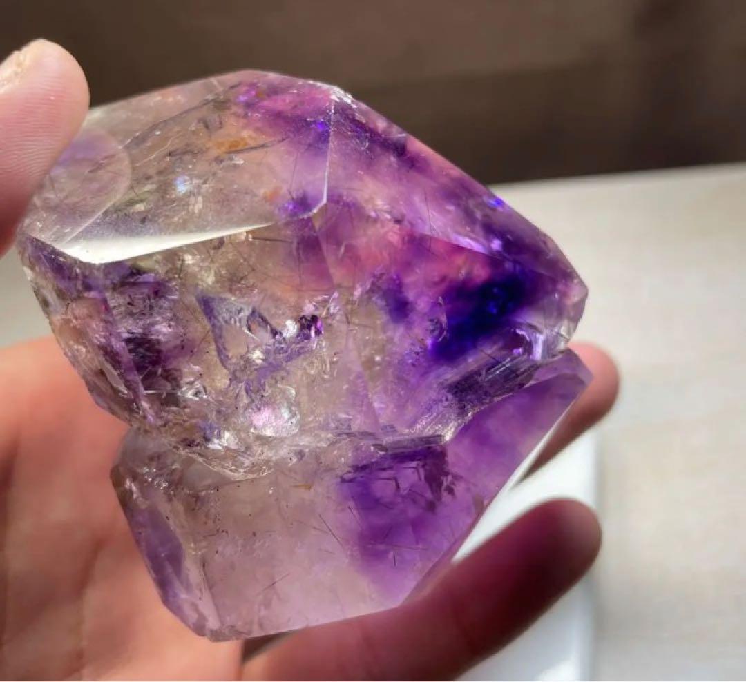 ALL SALE☆マダカスカル産☆美エレスチャルアメジスト