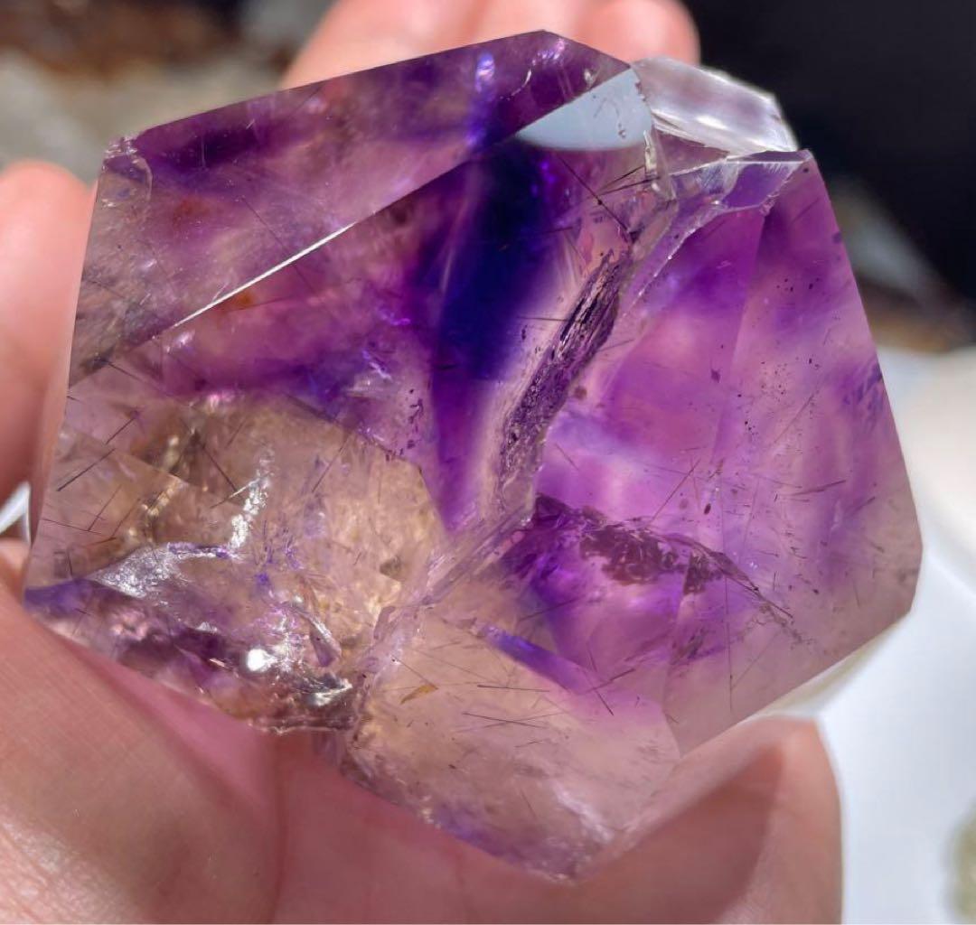 ALL SALE☆マダカスカル産☆美エレスチャルアメジスト