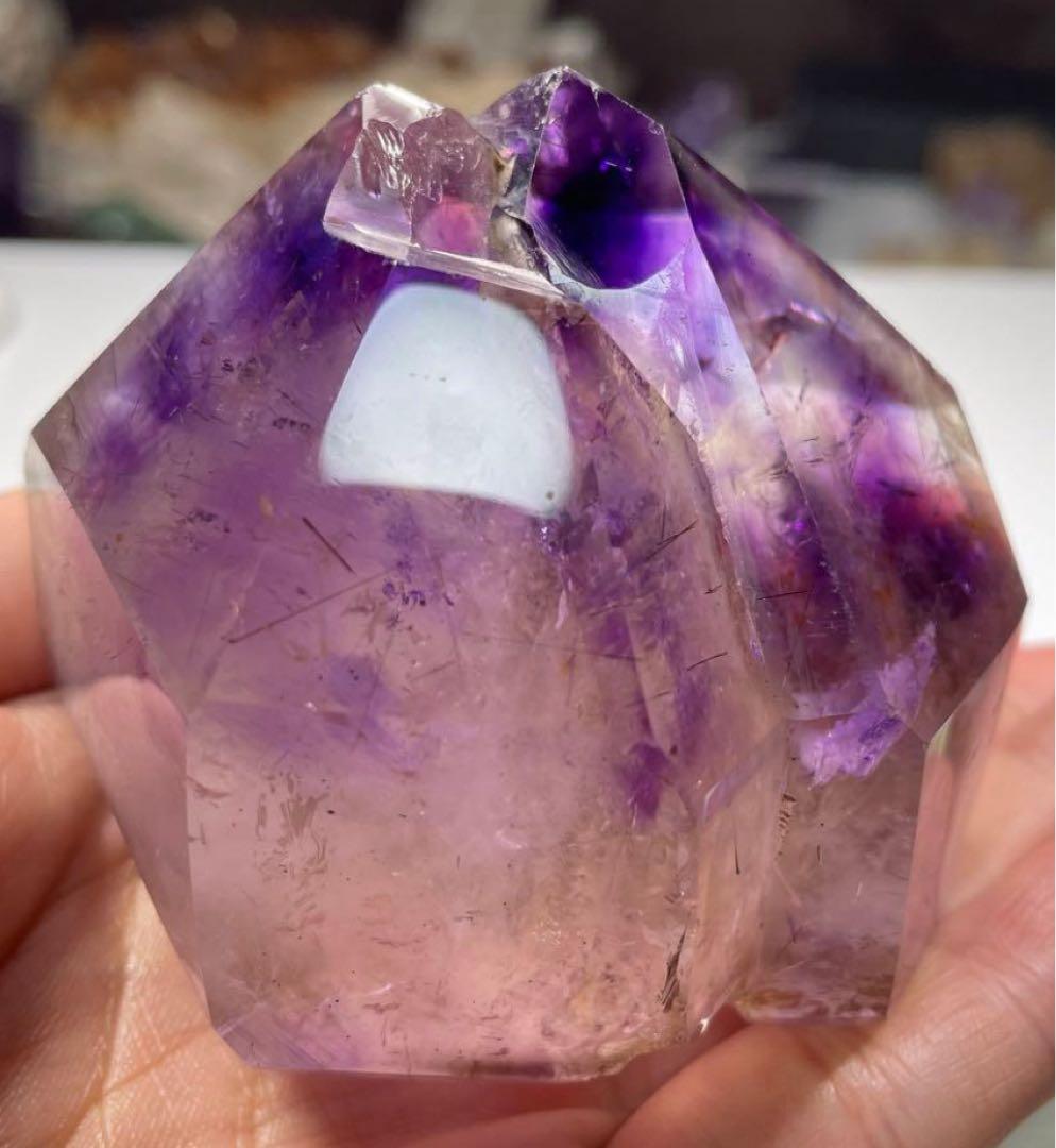 ALL SALE☆マダカスカル産☆美エレスチャルアメジスト