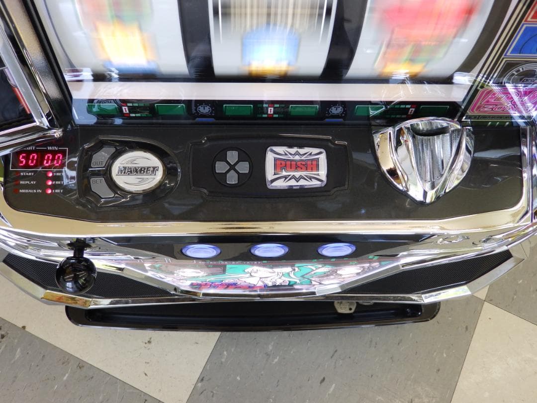 送料込 実機 ディスクアップ ZS 不要機 銀座 パチスロ