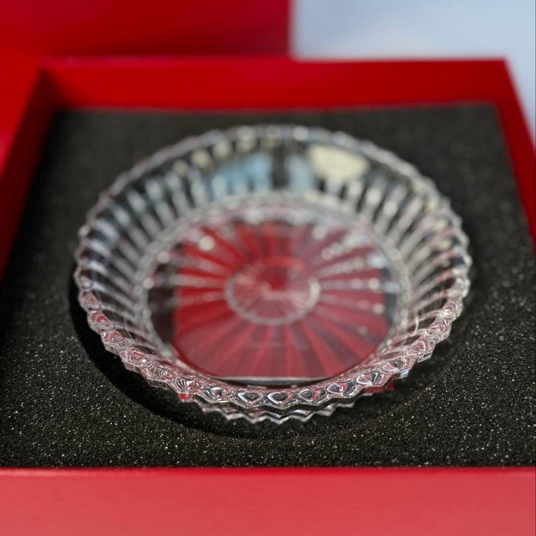 【未使用】Baccarat ミルニュイ プレート 13cm 高級感あり