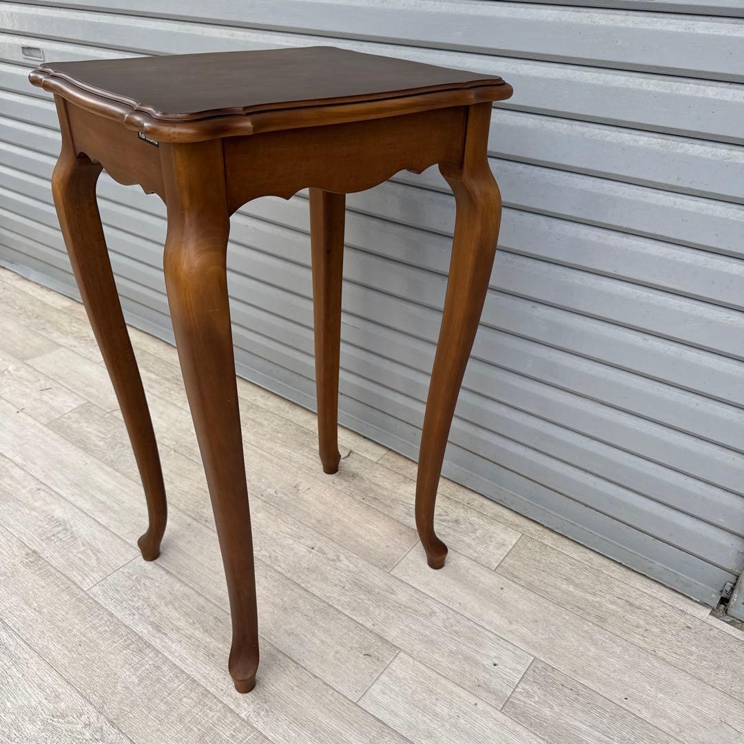 karimoku 猫脚 サイドテーブル　コンソール　ウォールナット