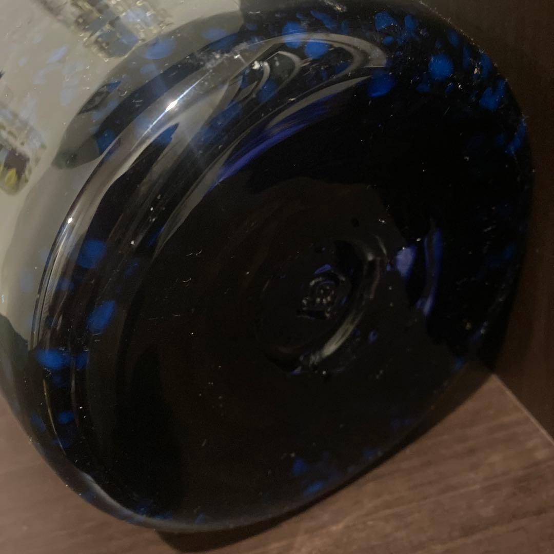 美品　琉球ガラス　高級　花瓶