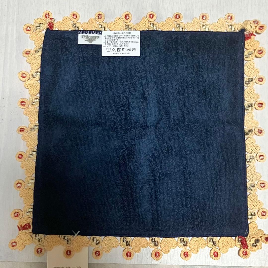 近沢レース⭐︎ユーハイムコラボタオルハンカチ