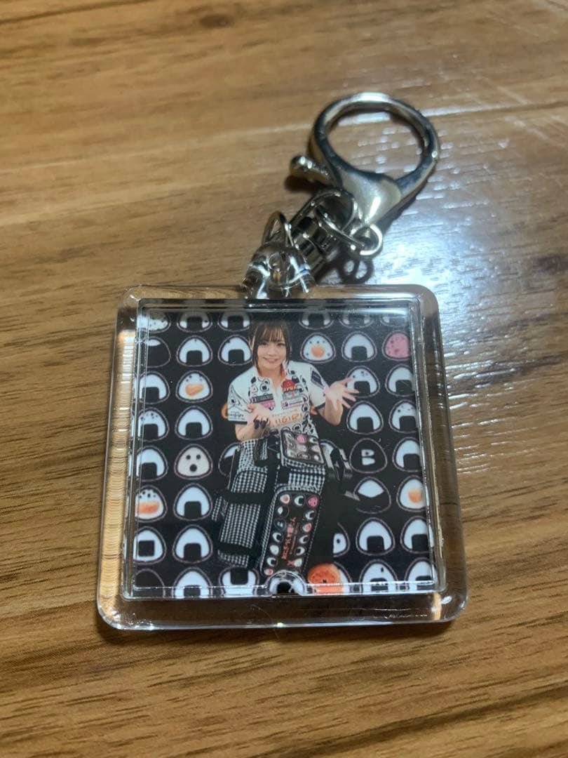 【新品　未使用】川崎由意　ボウリングバッグ 2個入りおにぎり柄 キーホルダー付き