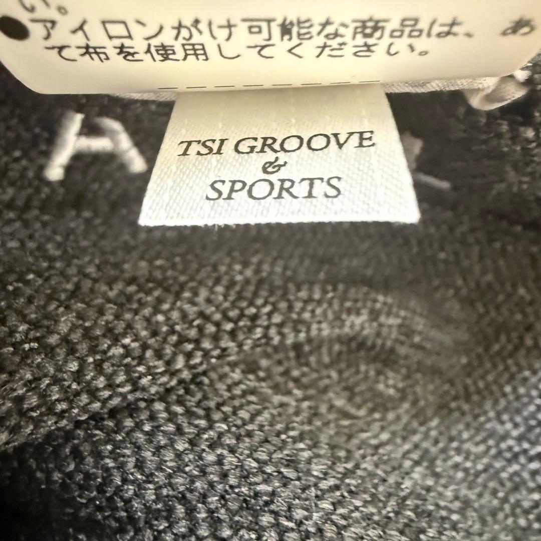 パーリーゲイツ　パンツ　M〜L相当　チャコールグレー　秋冬　グレー　コットン　4