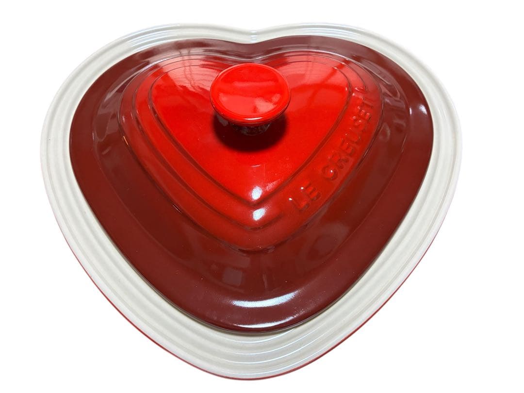 希少⭐︎未使用⭐︎ル・クルーゼ　ハート型鍋　30cm ココットダムール