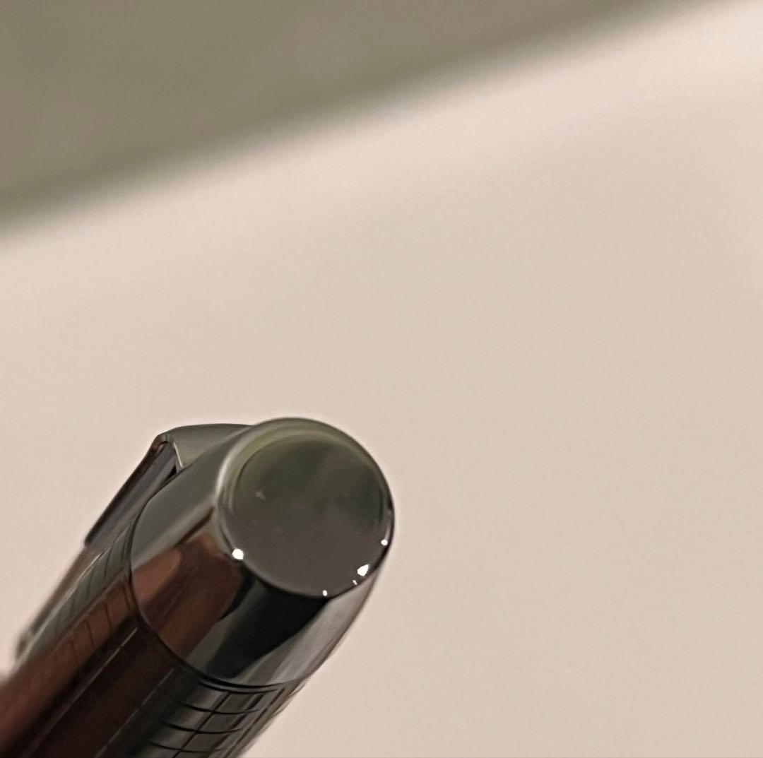 ほぼ未使用　パーカー　PARKER F 万年筆　シルバーケース付き　動作確認済み