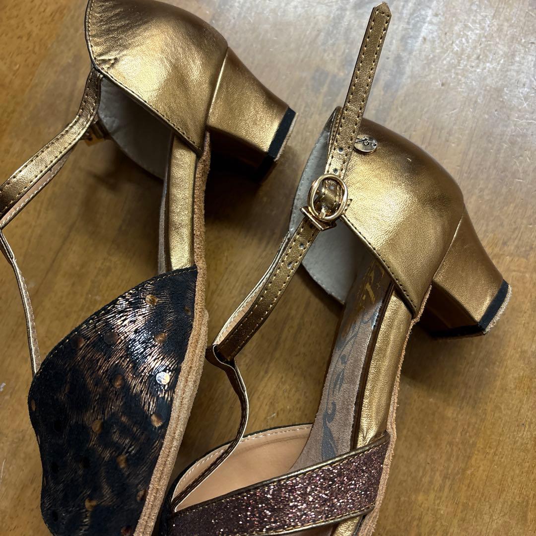 Ads 社交ダンス用女性兼用ヒール22cm