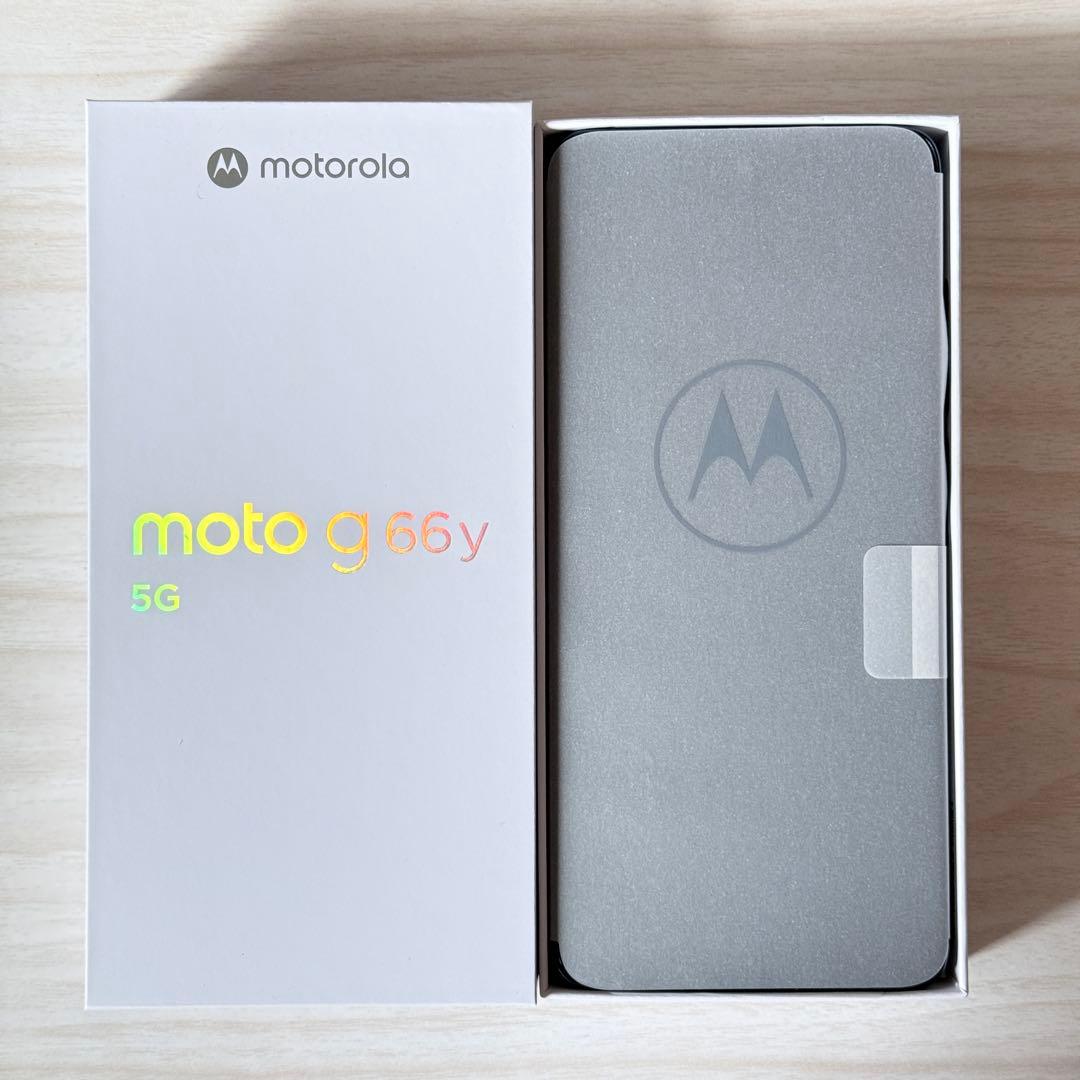 モトローラ moto g66y 5G スマートフォン ブラックオイスター 未使用