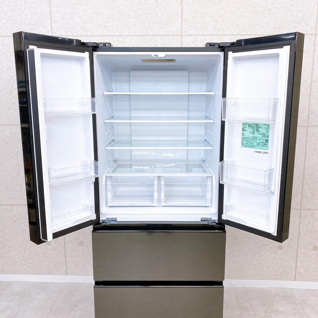 アイリスオーヤマ 冷凍冷蔵庫 IRGN-42A-B 418L / 2024年製