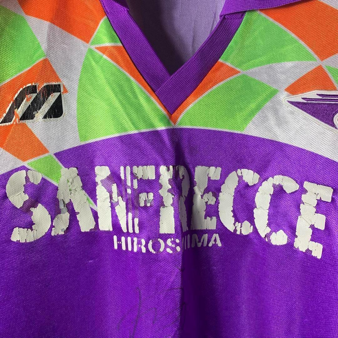 【★激レア】古着 サッカー Jリーグ サンフレッチェ ユニフォーム ★サイン入り