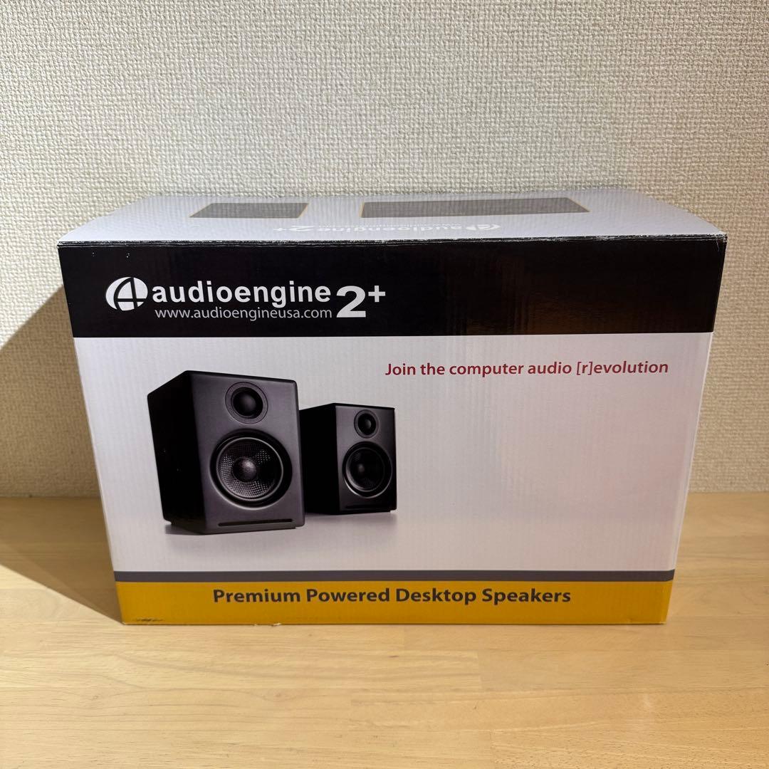 Audioengine オーディオエンジン A2+ 黒 スピーカースタンド付