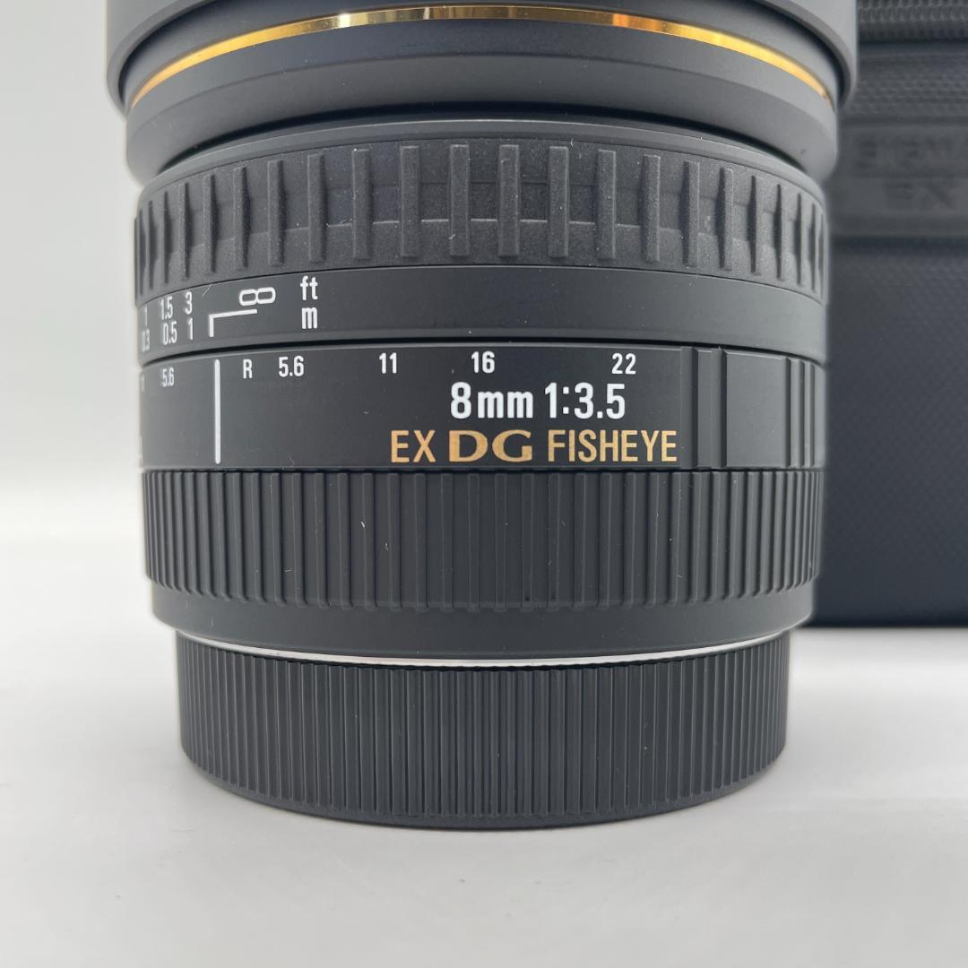 レンズ(単焦点) SIGMA 8mm 1:3.5 EX DG Fisheye for Canon