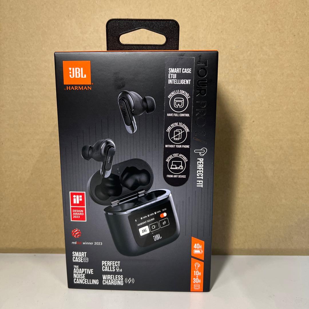 G739 JBL TOUR PRO 2ワイヤレスイヤホン ブラック黒