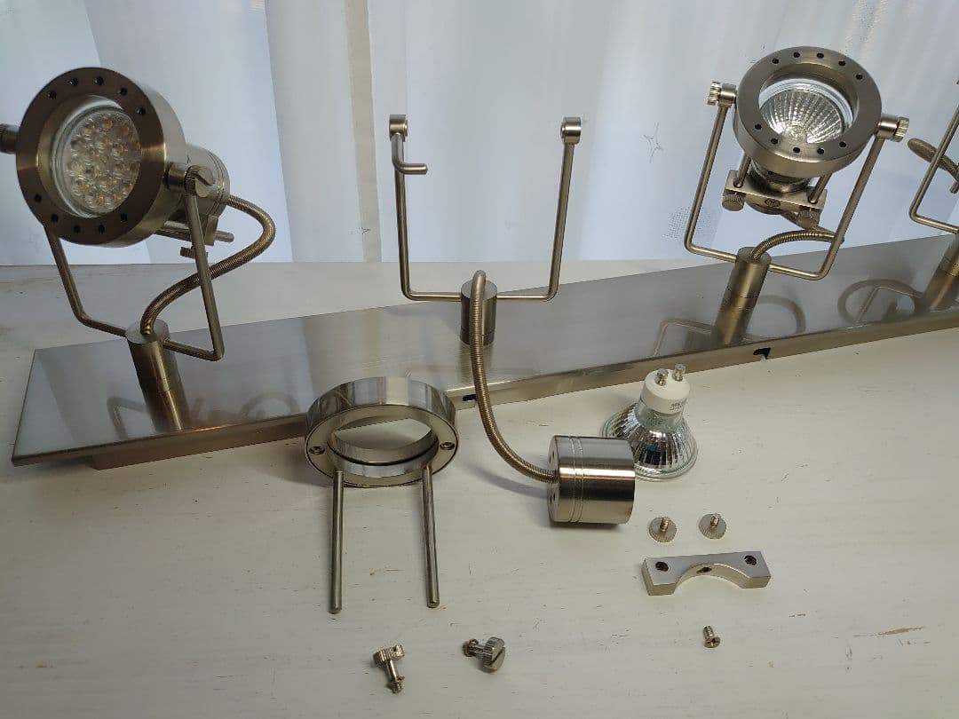 天井照明 ライト レトロ ビンテージ照明 GU10口金タイプ電球