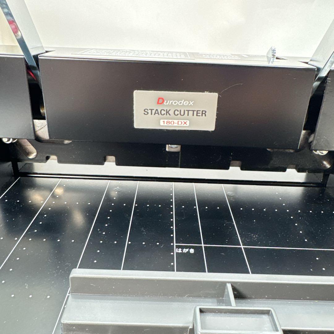durodex stack cutter スタックカッター　裁断機180dx