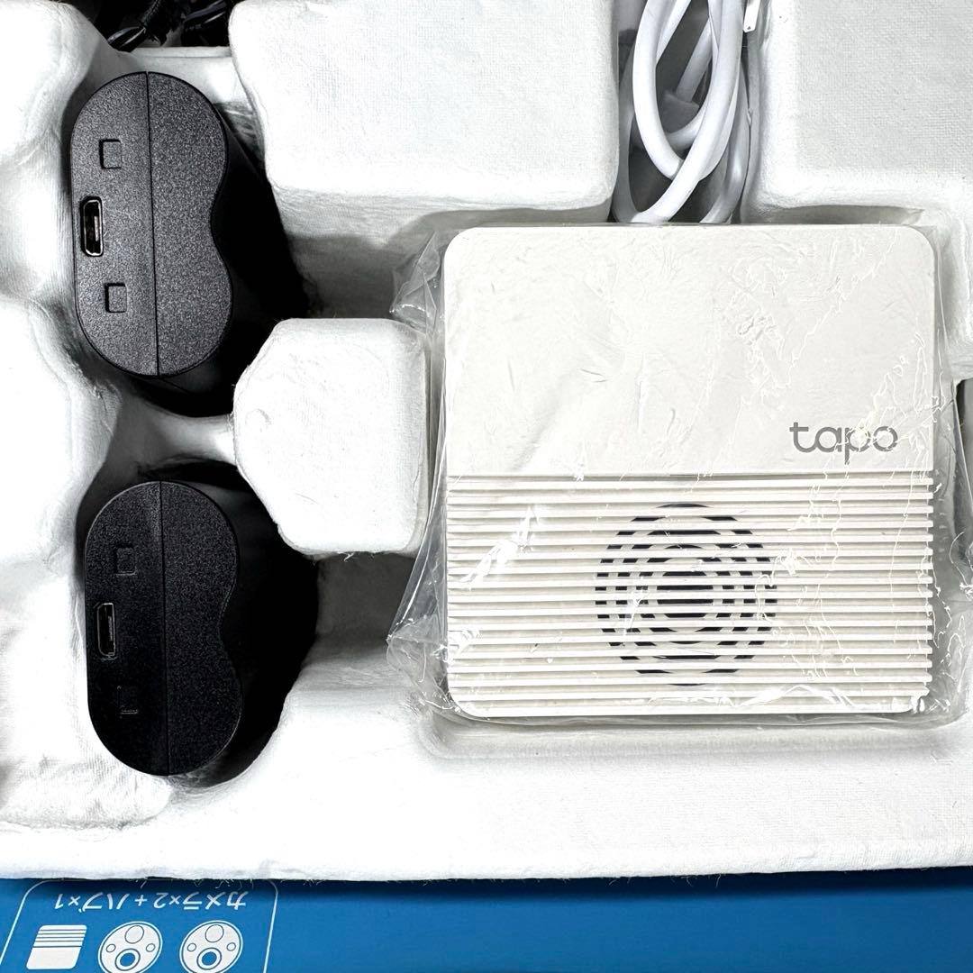 美品TPLINK　Tapo C420S2フルワイヤレスセキュリティカメラシステム