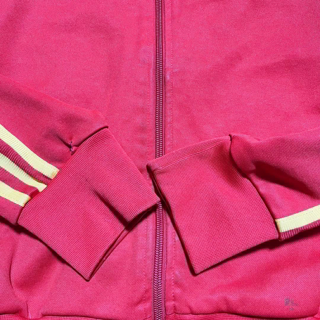 adidas スペイン代表　トラックジャケット　トレフォイル　赤黄　2XO