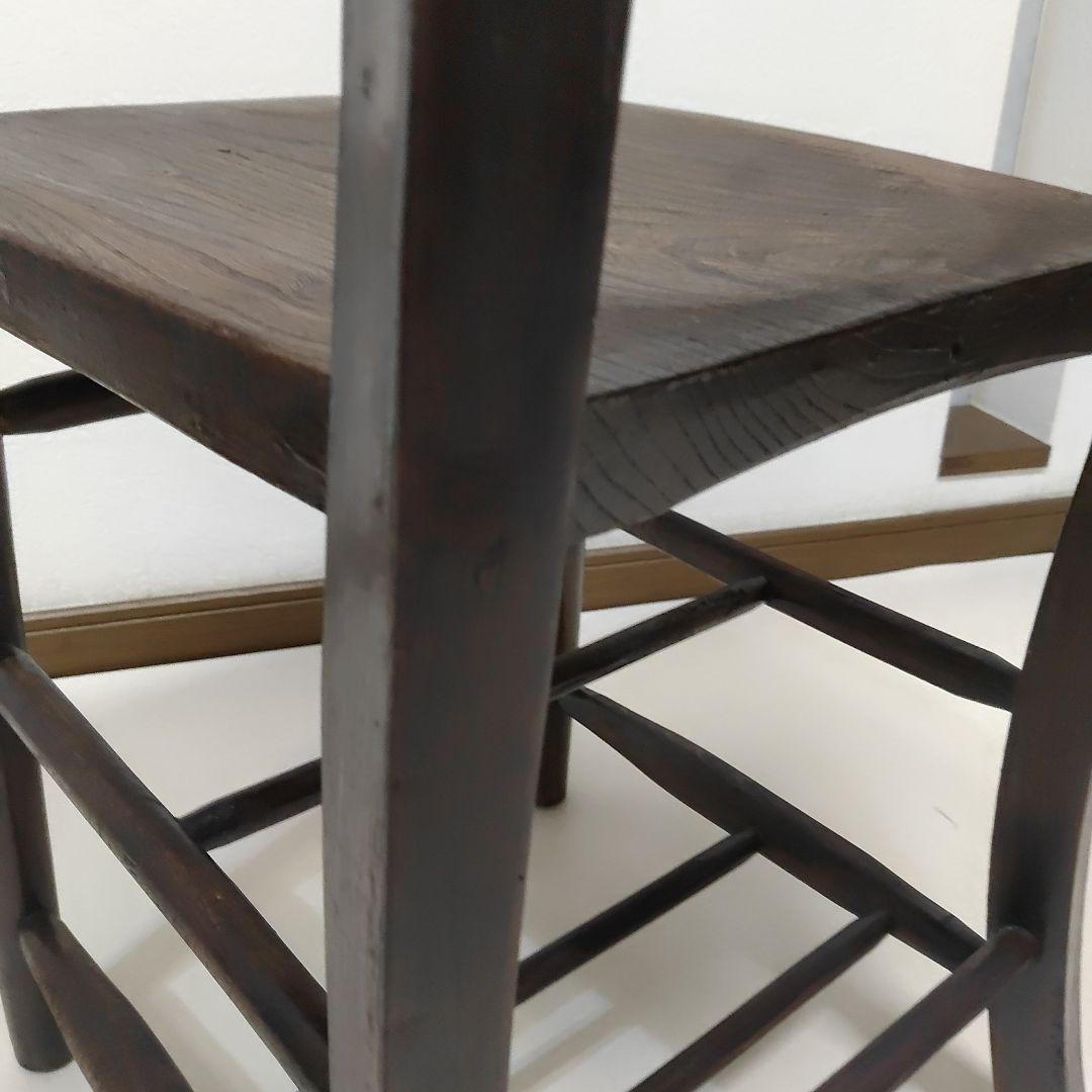 イギリス チャーチチェア チャペルチェア ダイニングチェア アンティーク