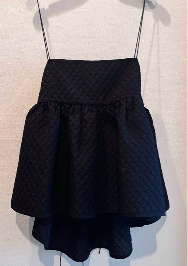 cecilie bahnsen セシリーバンセンキャミソール 黒 UK8