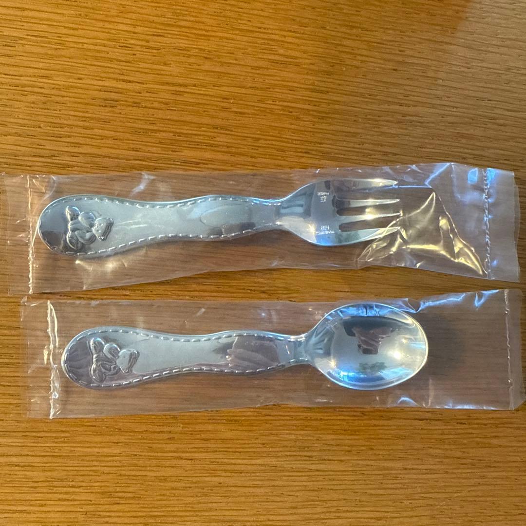 Christofle 子供用スプーンとフォークセット