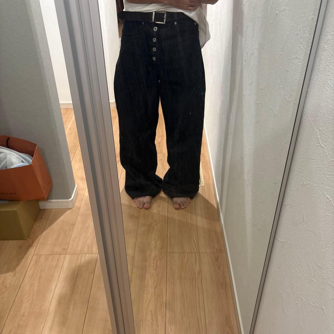 NO/FAITHSTUDIOS リジットデニムブラック