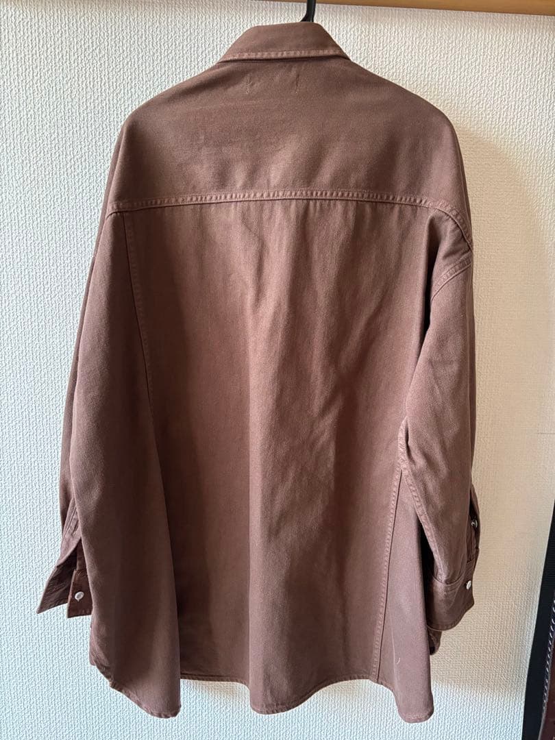 Healthy denim ブラウン 長袖シャツ