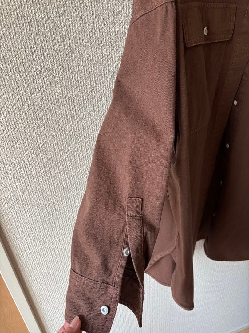 Healthy denim ブラウン 長袖シャツ