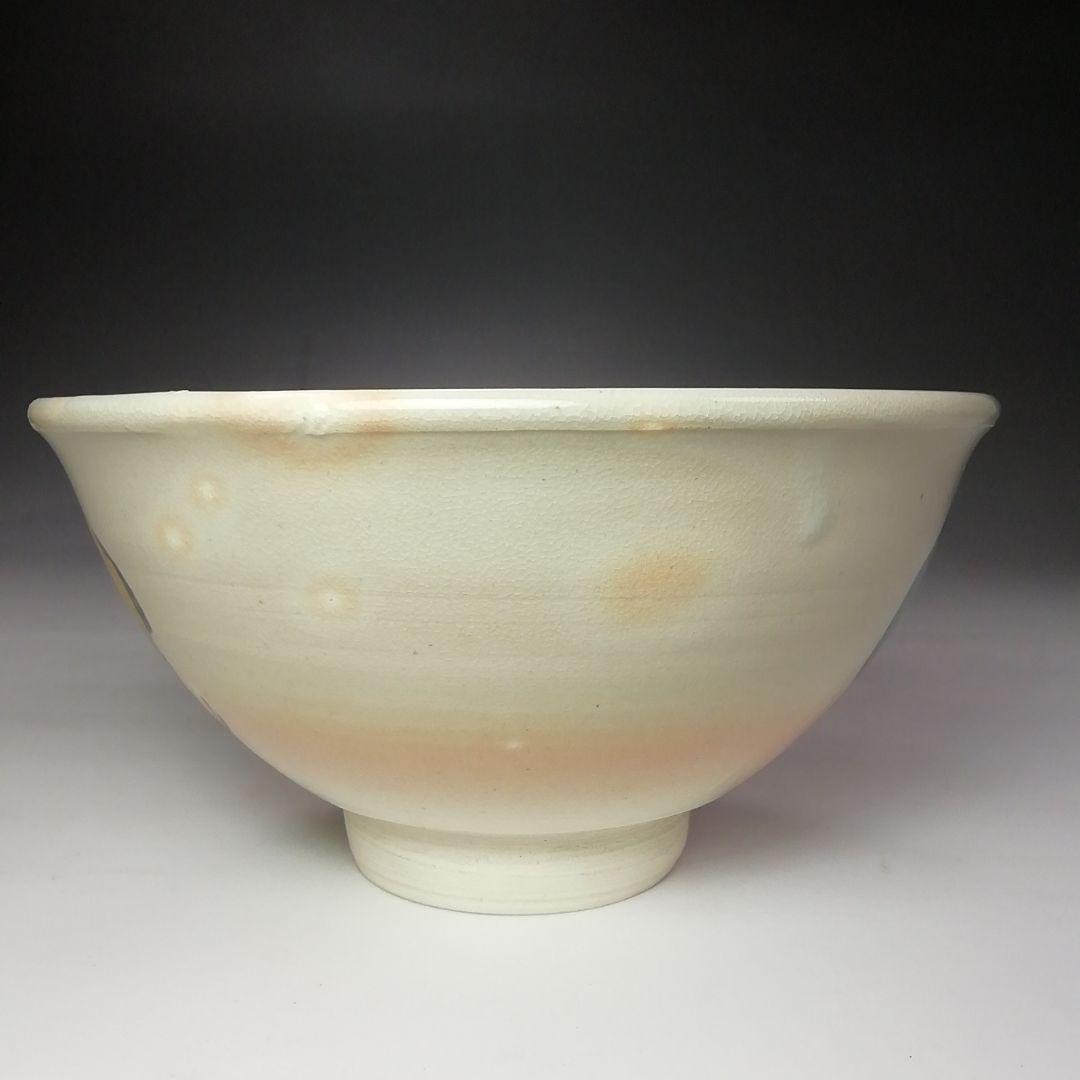 Ｓ６６１　茶碗　『松の図』『裏千家　鵬雲斎書付』『三浦竹軒作』　共箱　茶道具