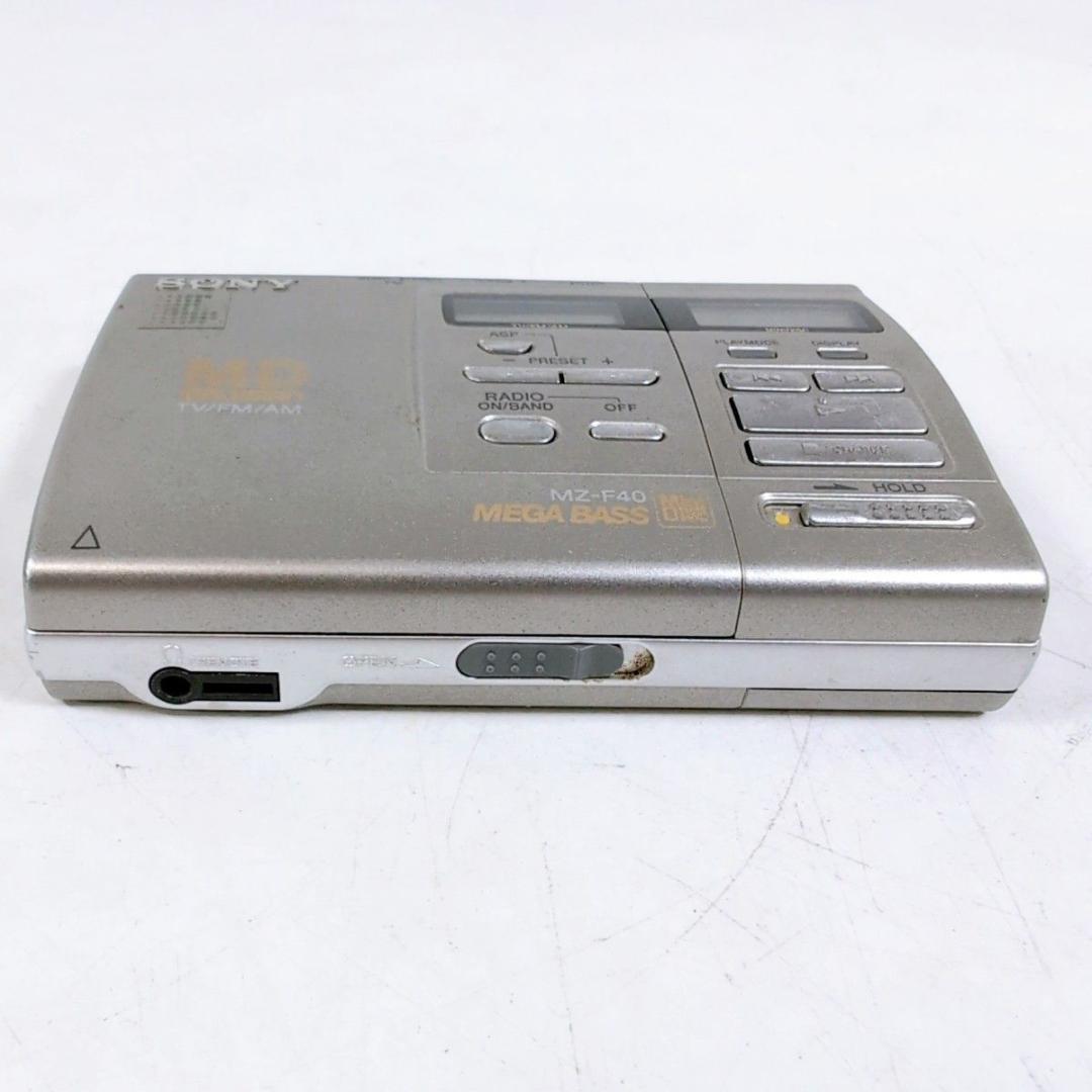 ソニー MZ-F40 ポータブル MDプレーヤー WALKMAN ウォークマン