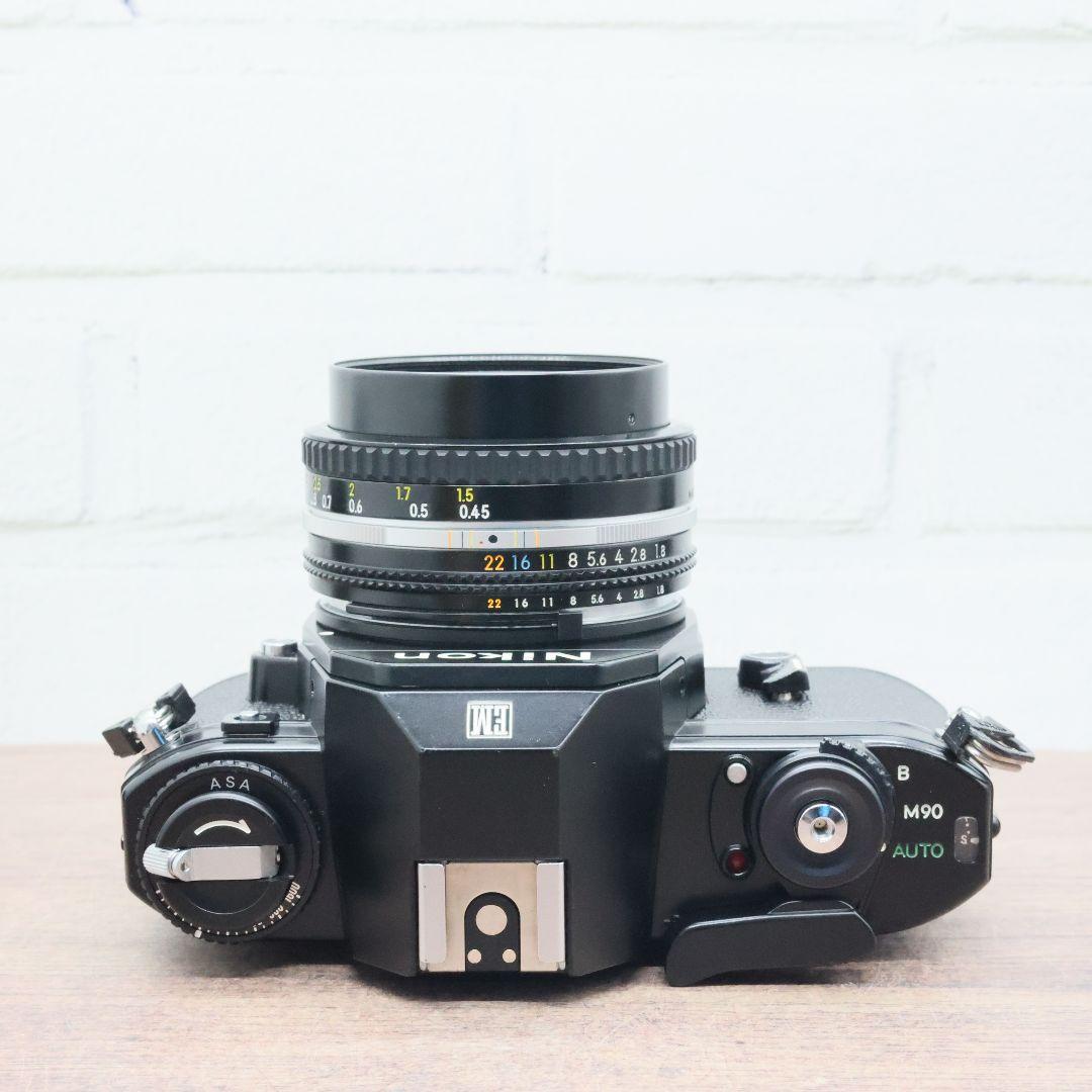 【完動品】Nikon EM / AI NIKKOR 50mm F1.8 S