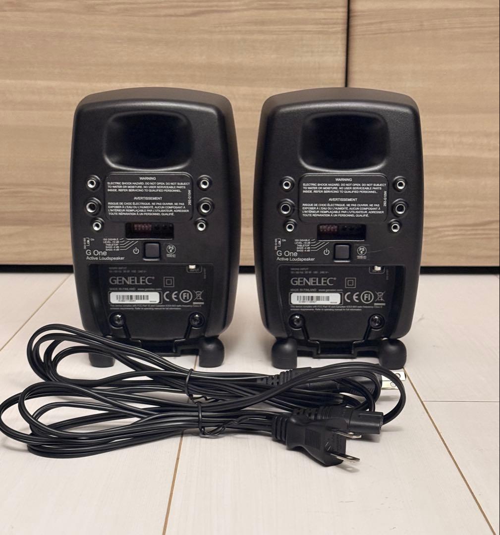 GENELEC G1 G-One ブラック 8010 モニタースピーカー