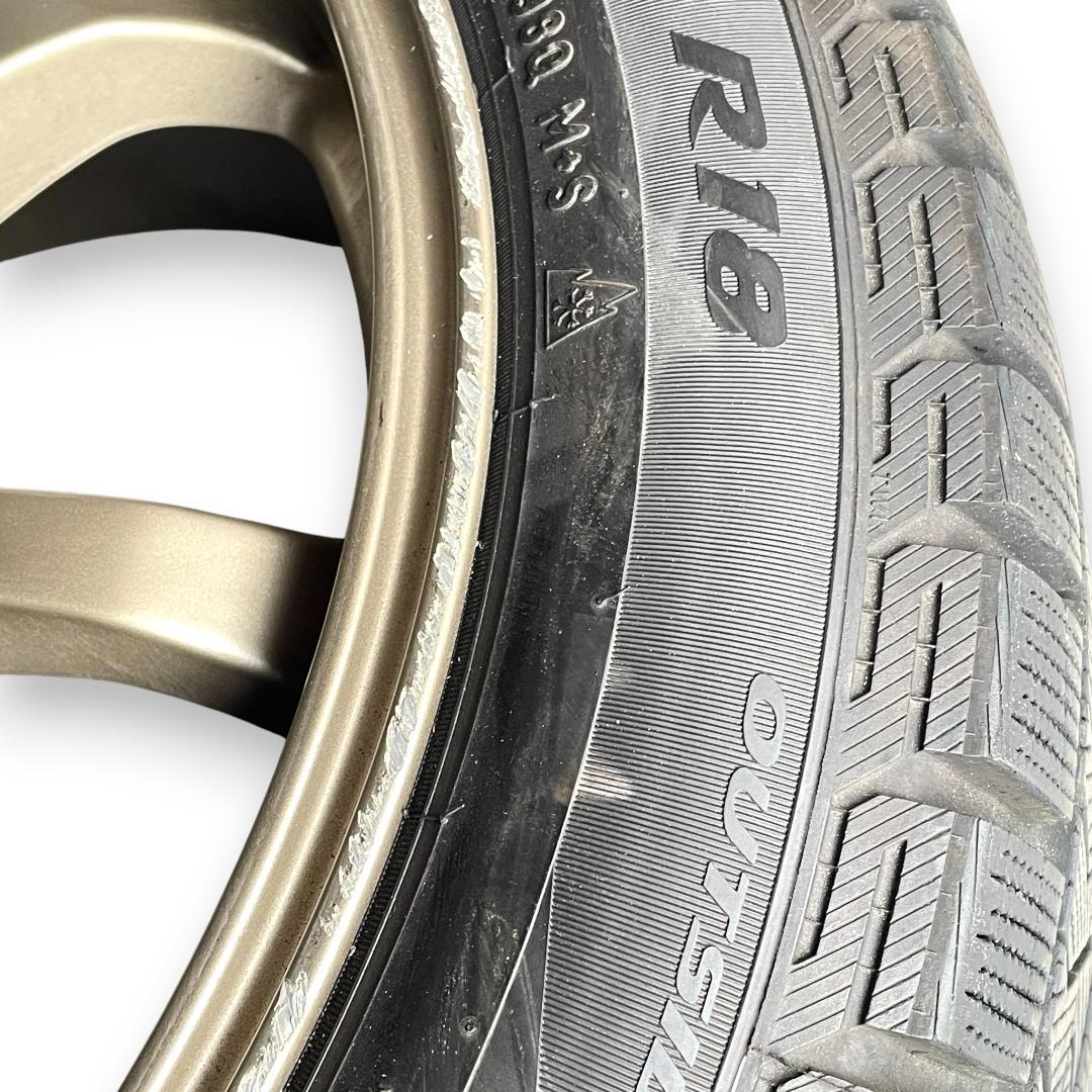 【送料込み】スタッドレス 235/45R18 /LMsportホイール4本セット