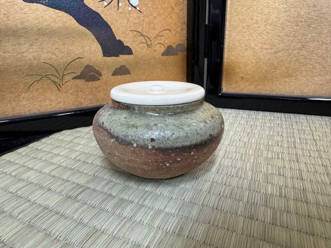 茶道具　茶入　 今井桂秋　お茶　お抹茶