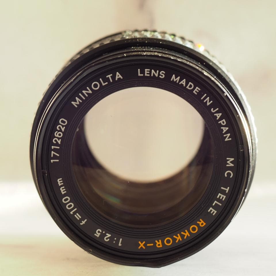 【希少】ミノルタ MC Tele Rokkor-X 100mm f2.5