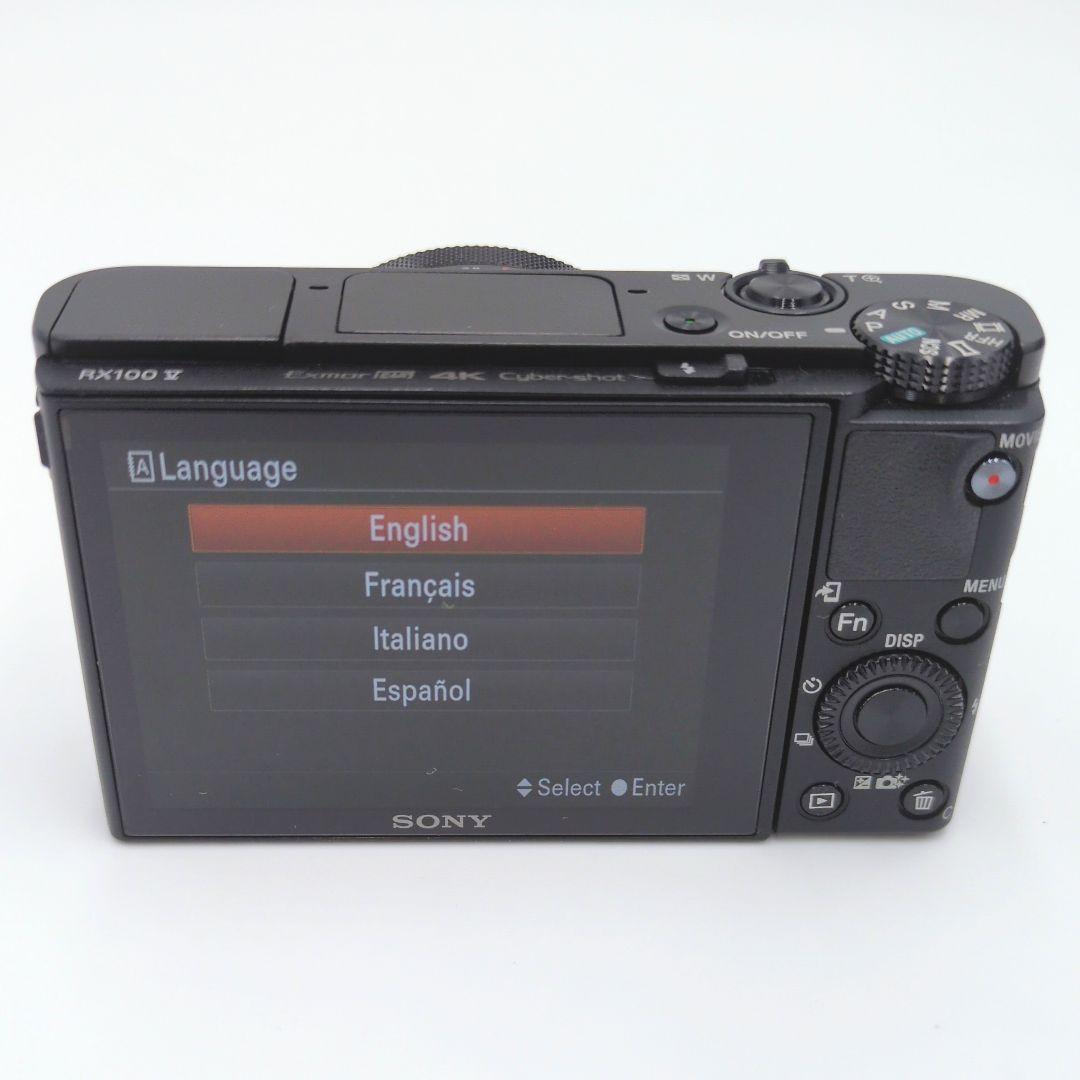 未使用級 SONY RX100M5 Ⅴ サイバーショット グリップ付 ブラック