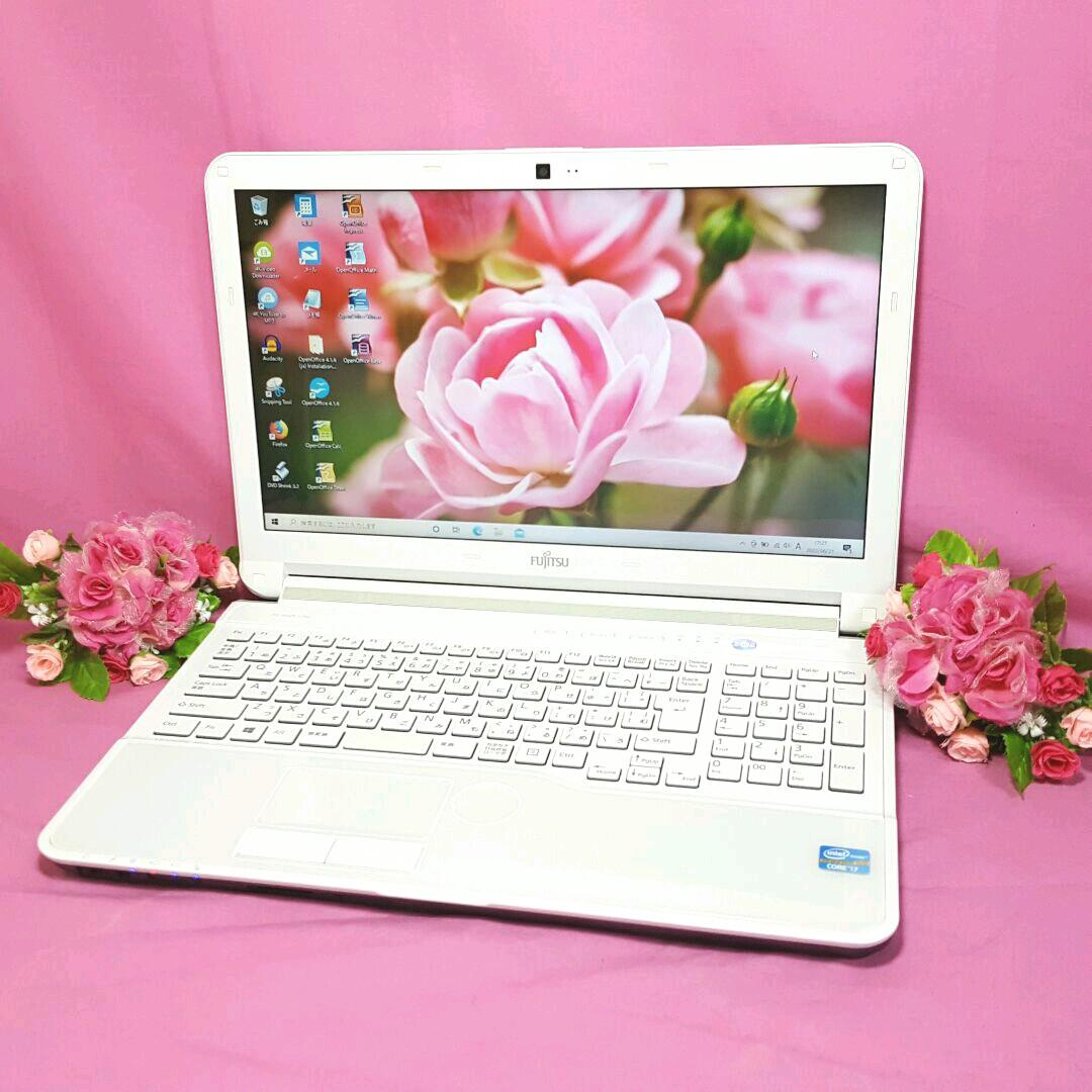 最新Windows11/Core-i7/新品SSD512GB/メモリ8G/カメラ