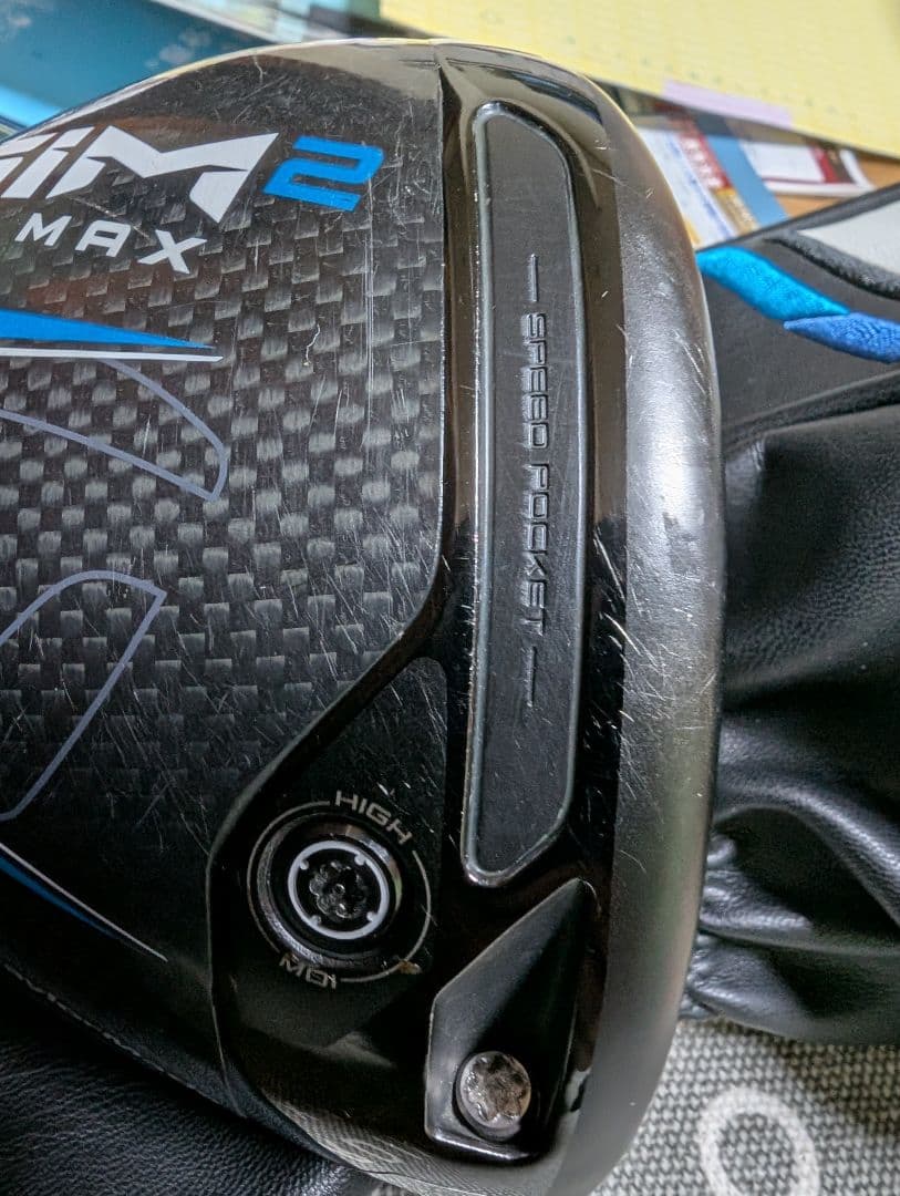 TaylorMade SIM2 MAX ドライバー 10.5度　ウエイト付き